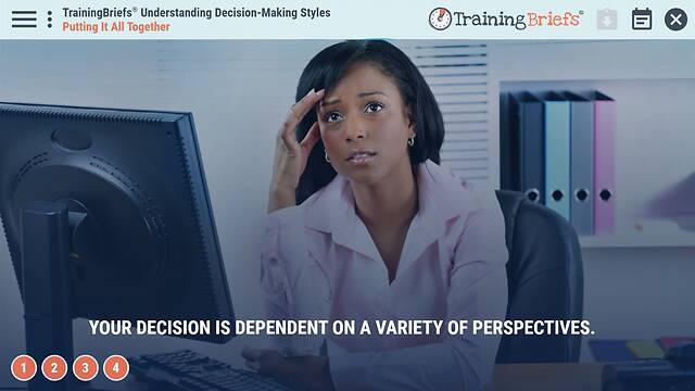 TrainingBriefs® Understanding Decision-Making Styles