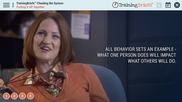 TrainingBriefs® Cheating the System