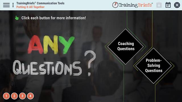 TrainingBriefs® Communication Tools