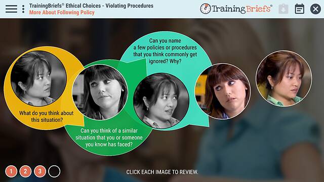 TrainingBriefs® Ethical Choices – Violating Procedures