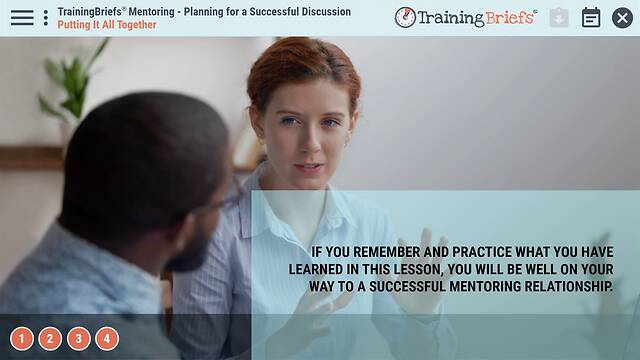 TrainingBriefs® Planning for a Successful Discussion
