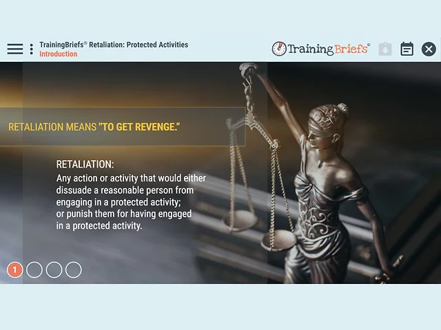 TrainingBriefs® Retaliation: Protected Activities