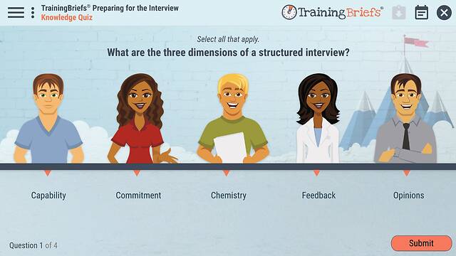 TrainingBriefs® Preparing for the Interview