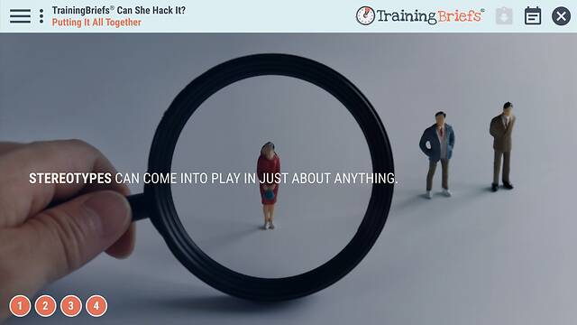 TrainingBriefs® Can She Hack It?