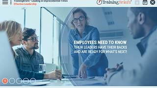 TrainingBriefs® Leading in Unprecedented Times