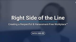 Right Side of the Line: Creating a Respectful & <mark>Harassment</mark>-Free Workplace™ - 2020