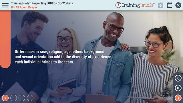 TrainingBriefs® Respecting LGBTQ+ Co-Workers