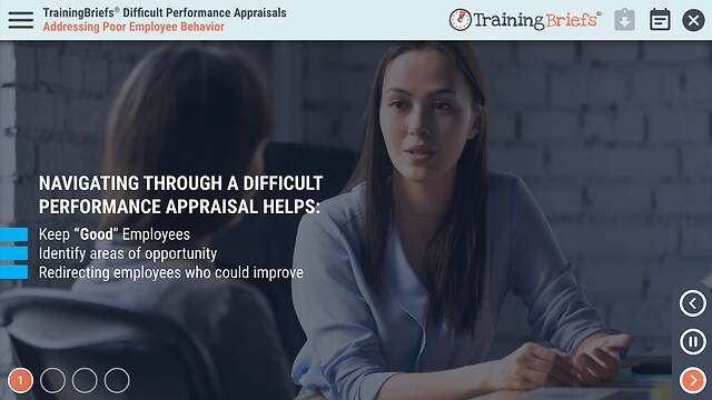 TrainingBriefs® Difficult Performance Appraisals