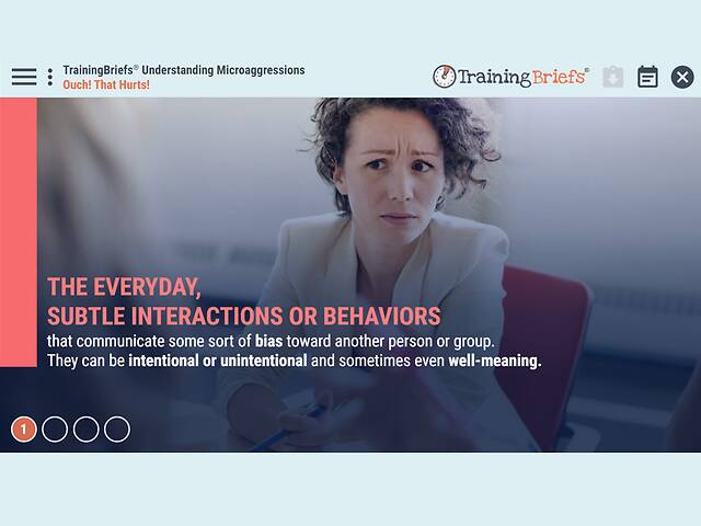 TrainingBriefs® Understanding Microaggressions