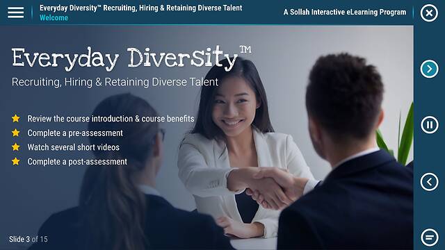 Everyday Diversity™ Recruiting, Hiring & Retaining Diverse Talent (eLearning)