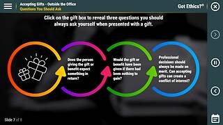 Got <mark>Ethics</mark>?® Accepting Gifts - Outside the Office