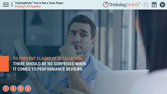 TrainingBriefs® You’re Not a Team Player