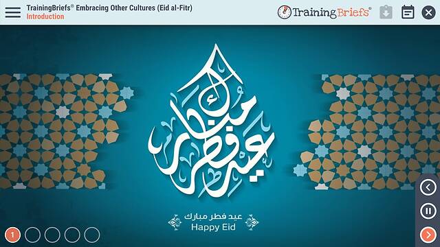 TrainingBriefs® Embracing Other Cultures (Eid al-Fitr)