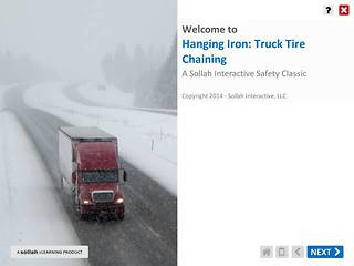 Hanging Iron - Truck Tire Chaining™