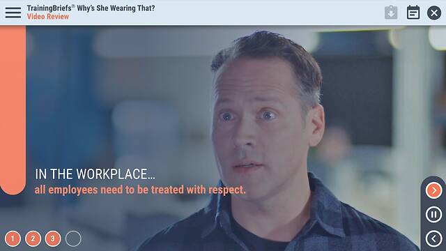 TrainingBriefs® Why’s She Wearing That?