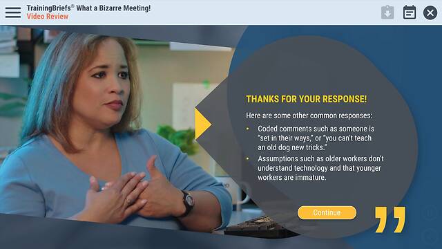 TrainingBriefs® What a Bizarre Meeting!