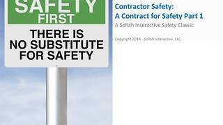Contractor Safety - A Contract for Safety™ Part 1