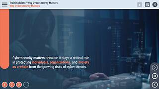 TrainingBriefs® Why <mark>Cybersecurity</mark> Matters