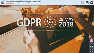 TrainingBriefs® Why Understanding the GDPR Matters