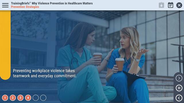TrainingBriefs® Why Violence Prevention in Healthcare Matters