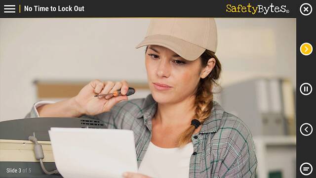 SafetyBytes® - Lock Out/Tag Out (Office Machine Maintenance)