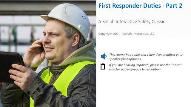 First Responder Duties™ - Part 2