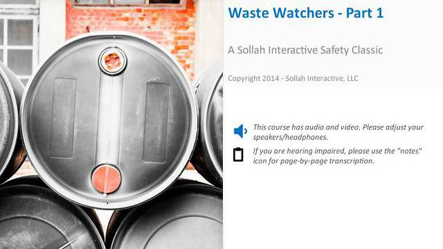 Waste Watchers™ - Part 1