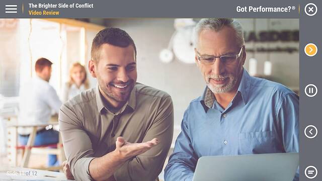 Got Performance?® The Brighter Side of Conflict