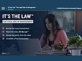 It's the Law™: The Legal Side of Management