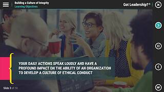 Got <mark>Leadership</mark>?® Building a Culture of Integrity