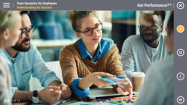 Got Performance?® Team Dynamics for Employees