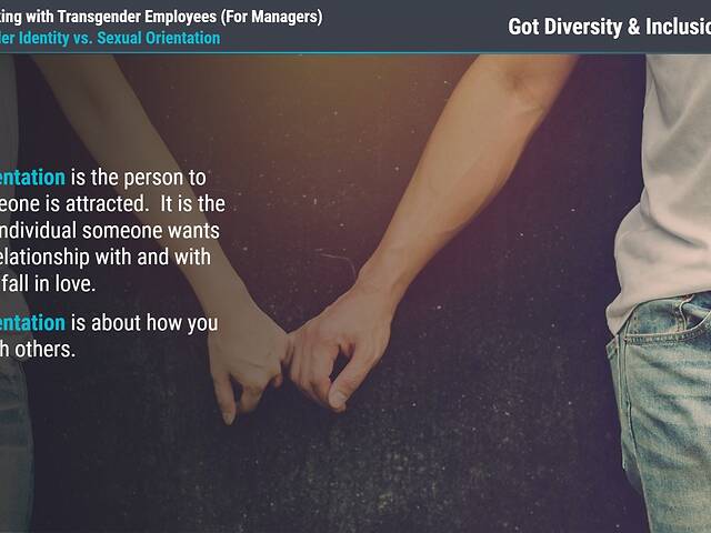 Got Diversity & Inclusion? Working with Transgender Employees (For Managers)