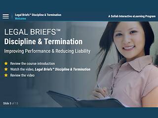 Legal Briefs™ Discipline & Termination: Improving Performance & Reducing Liability