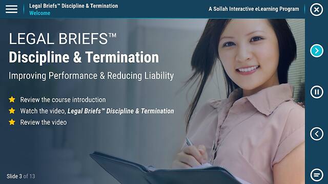 Legal Briefs™ Discipline & Termination: Improving Performance & Reducing Liability