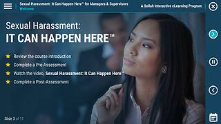 <mark>Sexual Harassment</mark>: It Can Happen Here™ (Managers/Supervisors)