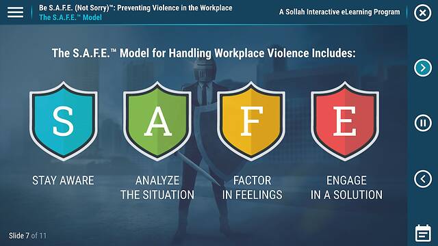 Be S.A.F.E. (Not Sorry)™: Preventing Violence in the Workplace