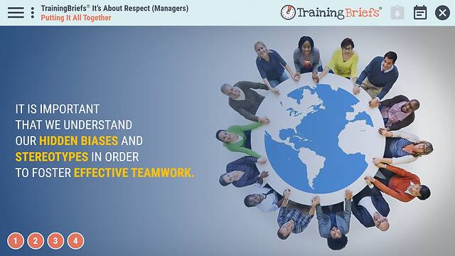 TrainingBriefs® It’s About Respect (Managers)