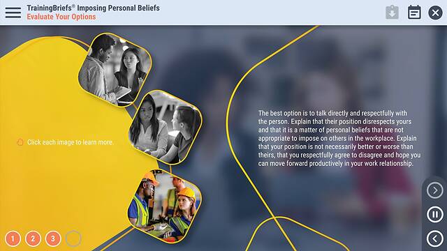 TrainingBriefs® Imposing Personal Beliefs