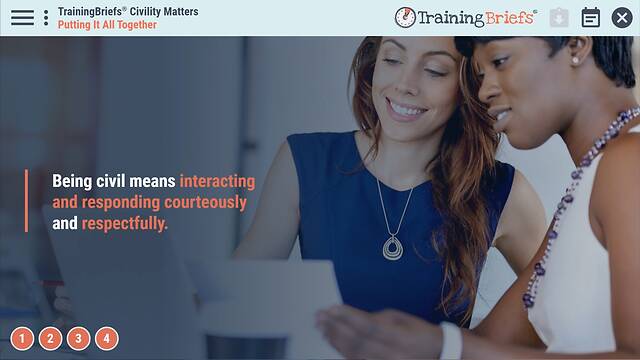 TrainingBriefs® Civility Matters