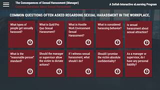 The Consequences of <mark>Sexual Harassment</mark>™ (NY/NYC Manager)
