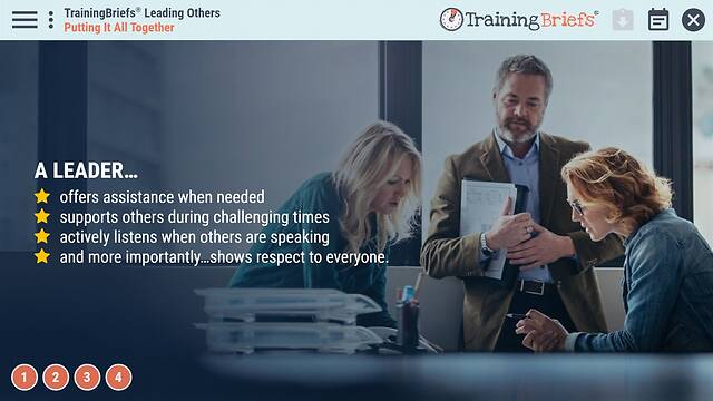 TrainingBriefs® Leading Others