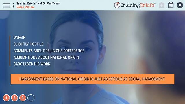 TrainingBriefs® Not On Our Team!