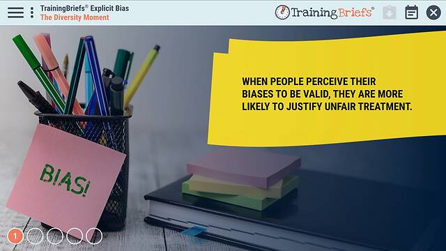 TrainingBriefs® Explicit Bias